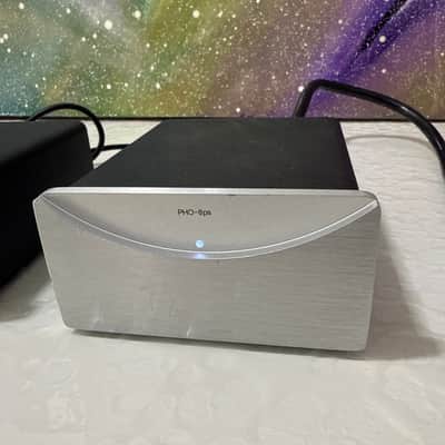 Vincent PHO-8 Phono Amplifier with PHO-8 MC MM Power Supply Silver Face image 3