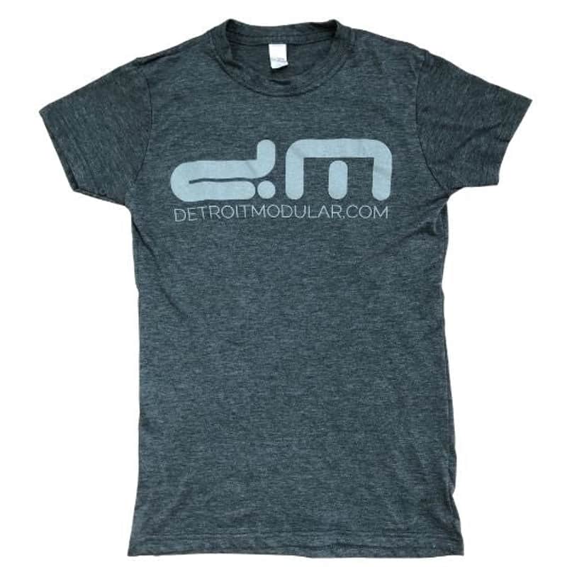 DM T-SHIRT-Women's Center Logo / Small / Grey : BRAND NEW :  [DETROIT MODULAR] image 1