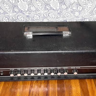 Yamaha G100 1978 Black Tolex Guitar Amplifier Snakeskin image 1