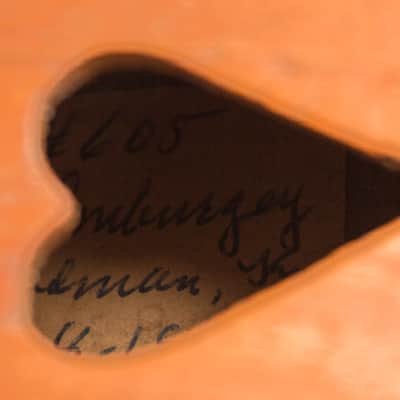 Amburgey  3-String Appalachian Dulcimer (1964), ser. #605, NO CASE case. image 9
