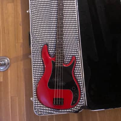 Peavey Fury Bass script logo (p-bass style pickup) Red image 1