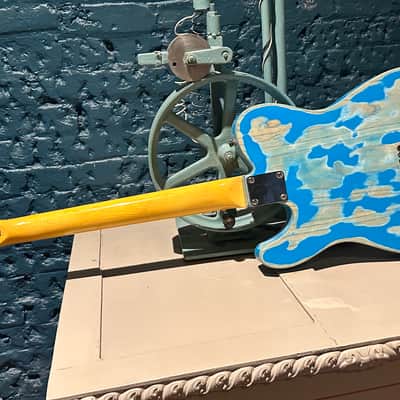 G&L Fallout Esquire 2020’s - Steel Top Blue Relic image 9