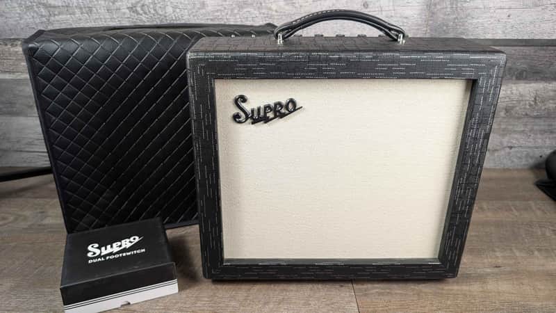 Supro 1612RT Amulet Amplifier w/Cover and Footswitch image 1