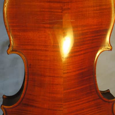 Pre-War Franz Sandner Violin, Germany c. 1920s-1930s, 4/4 - Hand Signed, "Deutschland" label image 7