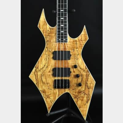 B.C.Rich Paolo Gregoletto Signature 4 String NT Warlock Bass | Reverb