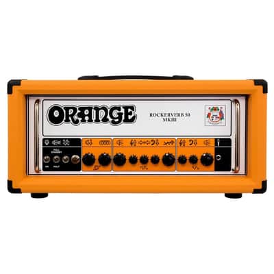 Orange Rockerverb MkIII Guitar Amplifier Head (50 Watts), Open Box (Like New) image 1