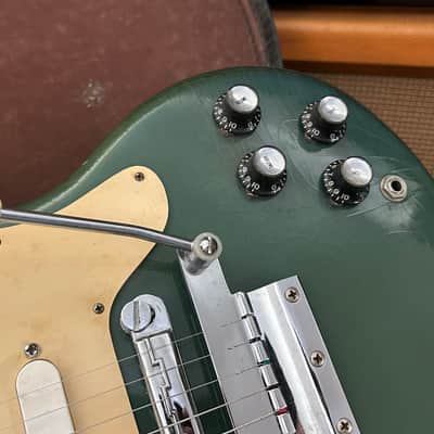 Vintage Gibson Melody Maker Sg D Double Pickup 1966 Pelham Blue OSSC image 5