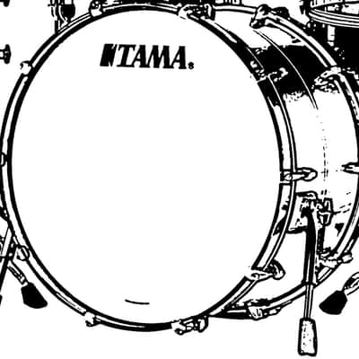 Tama TWB2216-PBK STAR Walnut Bass Drum 22 - Piano Black image 6
