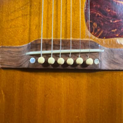 1951 Gibson J-45 | SCALLOPED BRACING | REVIEW VIDEO | BRAZILIAN FRETBOARD & BRIDGE image 3