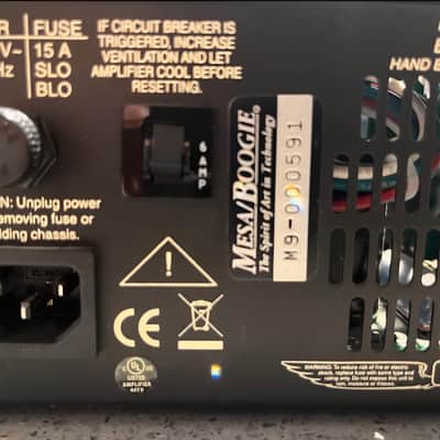 Mesa Boogie M9 Carbine 600-Watt Rackmount Bass Amp Head 2009 - 2017 - Black image 3