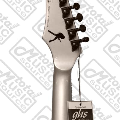 Dean Guitars Dave Mustaine Signature Guitar with Case, Metallic Silver, VMNT MSL image 9