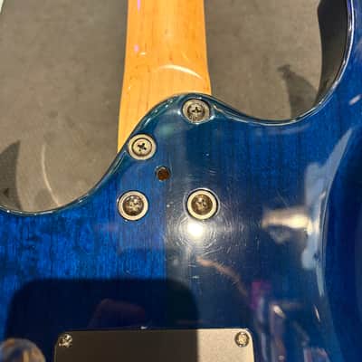 Ibanez USRG30-TG USA Custom RG - Transparent Blue w/ Non-Original Gig Bag image 13