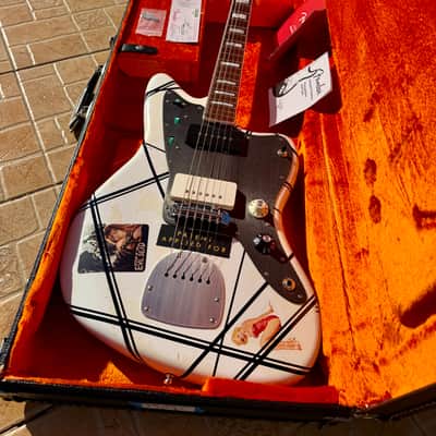 Immagine Fender AVII '66 Jazzmaster / Porter / White Refin - 1