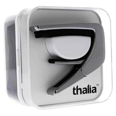 Thalia Chrome Guitar Capo - Hawaiian Koa image 3