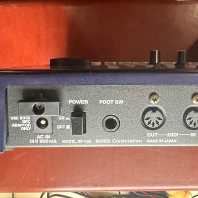 Boss SP-505 Groove Sampling Workstation 2000s - w. box, PSU, and 16mb Smartmedia Card image 3