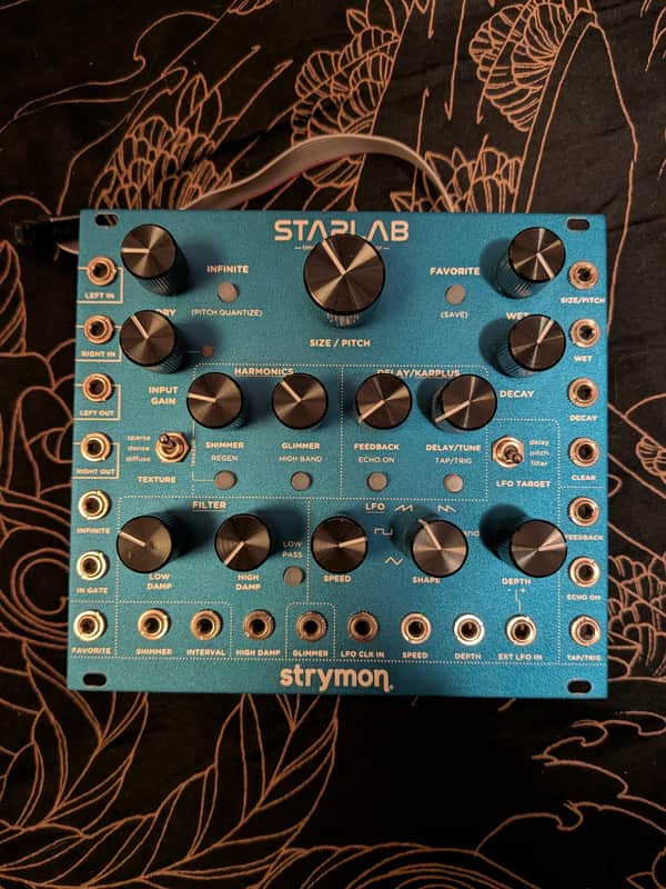 Strymon StarLab Time-Warped Reverberator 2021 - Blue image 1