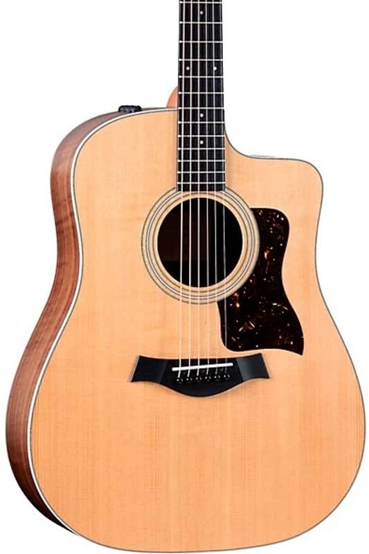 Taylor 210ce Dreadnought Acoustic Electric Guitar - Natural image 1