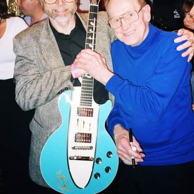 Gibson Les Paul Corvette Custom Shop Guitar 1995 "SIGNED BY LES PAUL" image 3