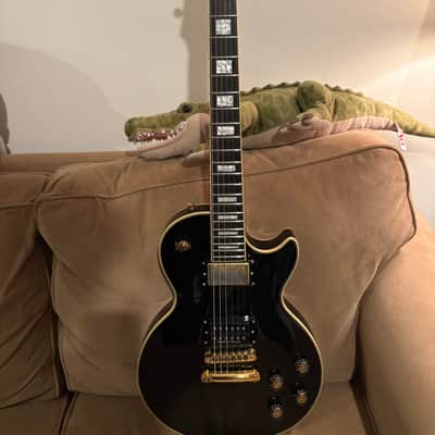 Epiphone Les Paul Custom PRO - Ebony UPGRADES image 1