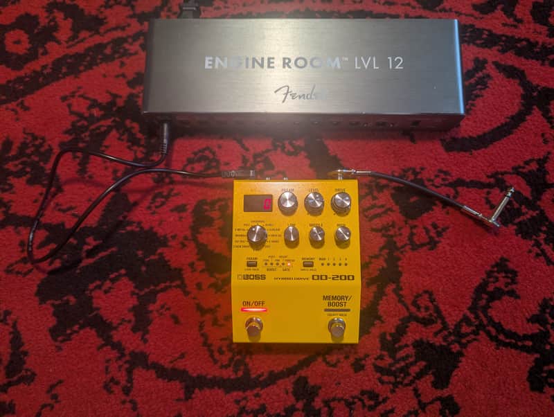 Boss OD-200 Overdrive 2019 - Present - Orange image 1