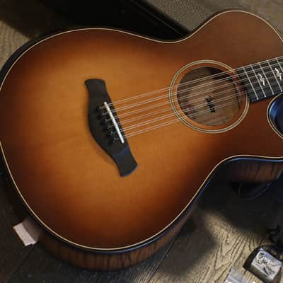 2021 Taylor Builder's Edition 652ce 12-String Acoustic Guitar Wild Honey Burst + OHSC image 2
