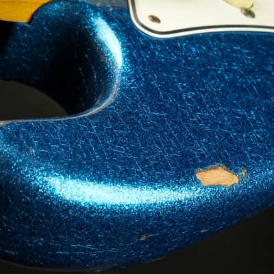 2023 - Fender Custom Shop 1967 Stratocaster Heavy Relic - Blue Sparkle image 21