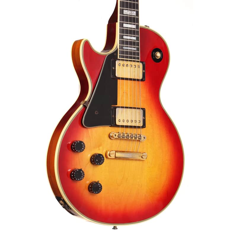 1974 Gibson Les Paul Custom 20th Anniversary Left-Handed Cherry Sunburst image 1