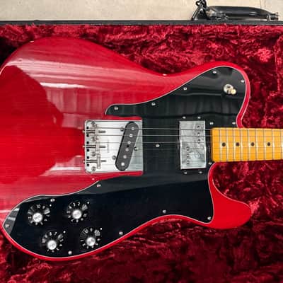 Fender Telecaster Custom 2019 - Thinskin Transparent Red image 1