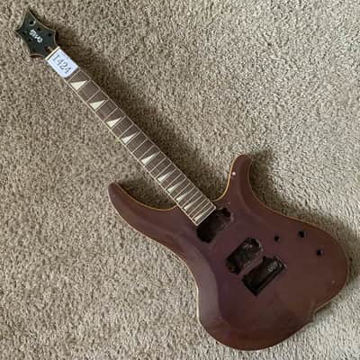 Deville HH Custom Electric Guitar, Tiger Maple Top Body, 24 Frets Rosewood Fingerboard Neck image 11