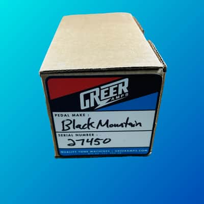 Greer Amps Black Mountain Crunch Drive Pedal image 4