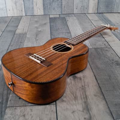 Lanikai MAS-T All Solid Mahogany 'Tenor' Ukulele, Incl Case image 4