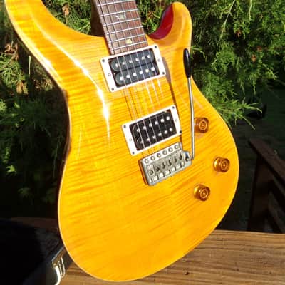 1996 PRS Custom 24 - Santana Yellow, '10' Top, excellent condition image 10