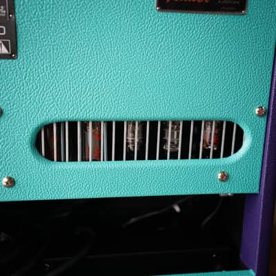 Fender Limited Edition Blues Junior IV - Two Tone Purple/Seafoam image 11