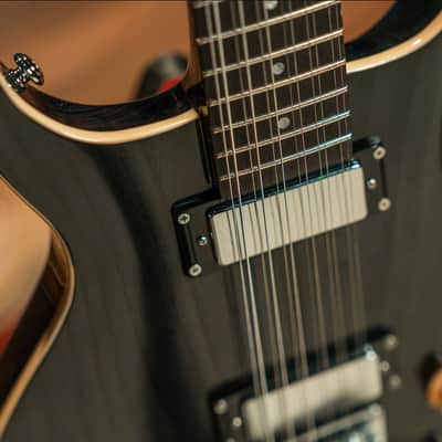 Washburn H12TB | Wing Series Hawk 12-String Electric Guitar w/Gigbag, Trans Black, Full Warranty! image 11