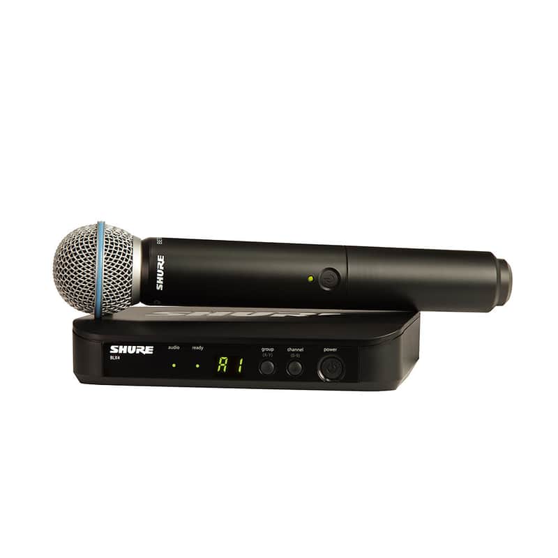 Shure BLX24/B58-H8 Handheld Wireless Microphone System image 1