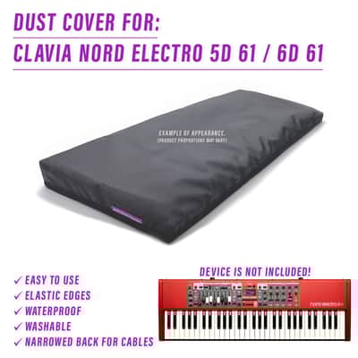 DUST COVER for Clavia Nord Electro 5D 61 / 6D 61