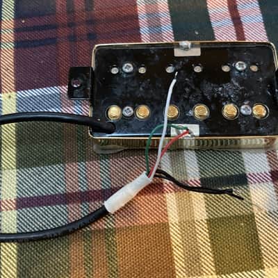 Gold Ernie Ball Music Man Luke "HT" Humbucker Bridge Pickup, 52mm, Hot Treble image 4