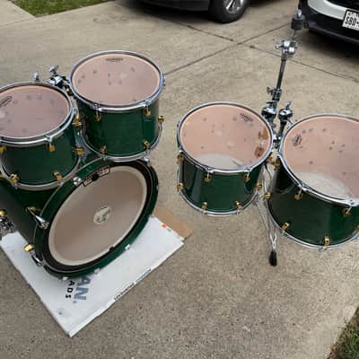 Yamaha Maple Custom  - Emerald Green image 4