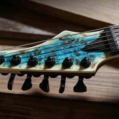 Free Worldwide Shipping! New Skervesen Raptor 7 Lefty Lefthand 7 string Lefthanded Electric Guitar image 9