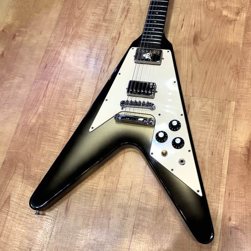 Gibson Flying V Electric Guitar 1981 - Silverburst