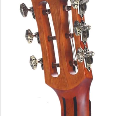 Bromo BAR 6 E SOLID TOP PARLOR SIZE ACOUSTIC GUITAR image 13