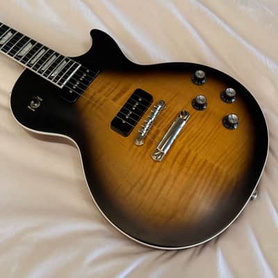 2018 Gibson Limited Edition Les Paul Classic Player Plus Vintage Sunburst P90's - Free Pro Setup image 4