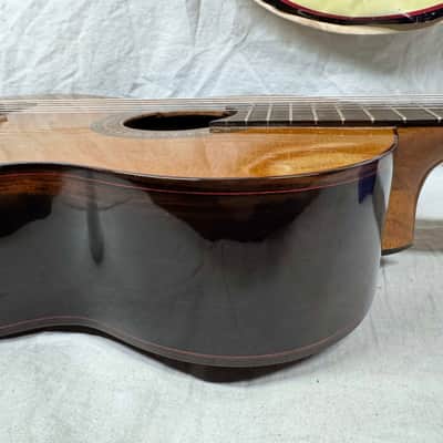 Kevin Mathers Concert Classical Acoustic Guitar - crack/hole in top - with Case 2006 image 15