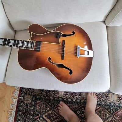 1993 Heritage Eagle Archtop Hollowbody Electric Guitar - Sunburst image 1