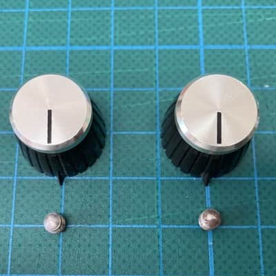 Marshall Pointer Knobs - Vintage 1976-1984 JMP & JCM800 Dials Grub Screw image 4