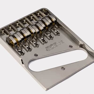 Babicz Full Contact Hardware FCHTELENVBA Ashtray Telecaster Bridge - Brushed Aged image 2