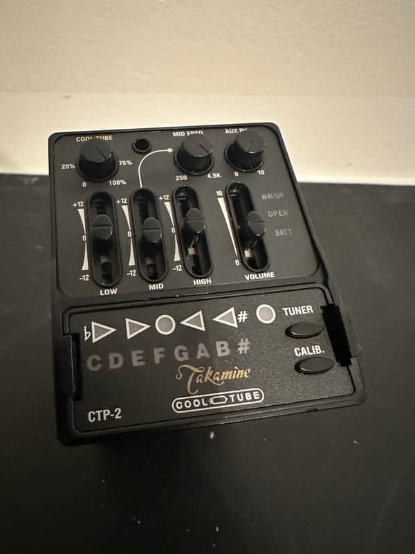 Takamine CTP-2 CoolTube Preamp NOS New Old Stock Ultra Rare Discontinued Mint image 1