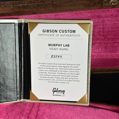 Gibson Custom Shop 1958 Les Paul Standard Reissue Murphy Lab Heavy Aged Lemon Burst w/case image 11
