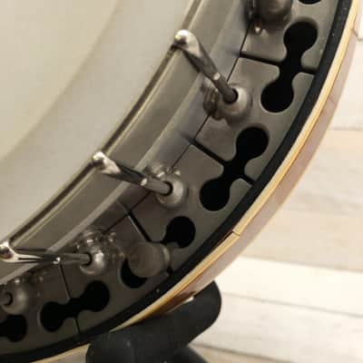 Baldwin Ode USA 2TR 11" Mahogany Tenor Resonator Banjo Late 1960s w/Hard Case image 8