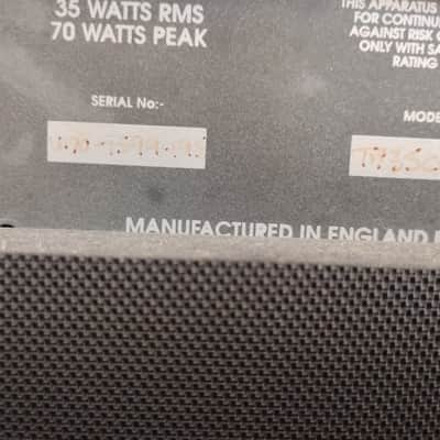 Trace Elliot TA35CR, Acoustic Guitar Amp, 2 Channels, Reverb and Chrous image 11